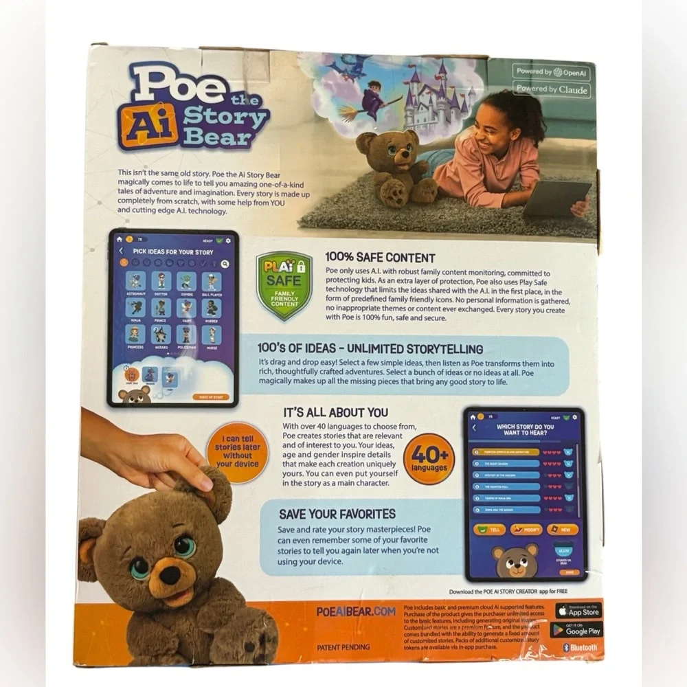 New Poe the Al Story Bear Story Teller